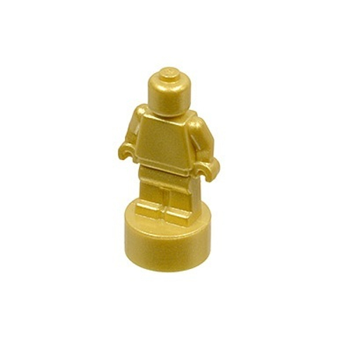 Минифигурка, статуэтка-прибор 90398 Metallic Gold