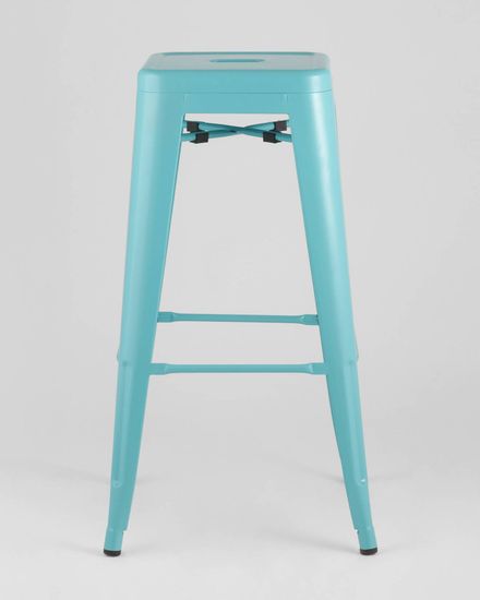 Стул барный TOLIX голубой матовый