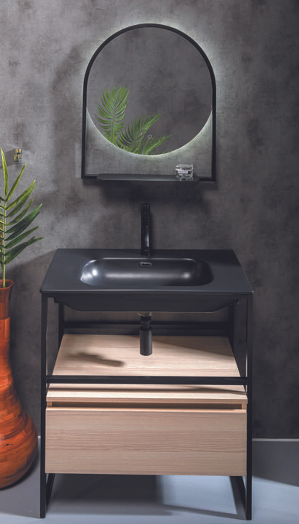 Ящик под консоль Armadi Art Loft 80 light wood 1 полка 894-080-L