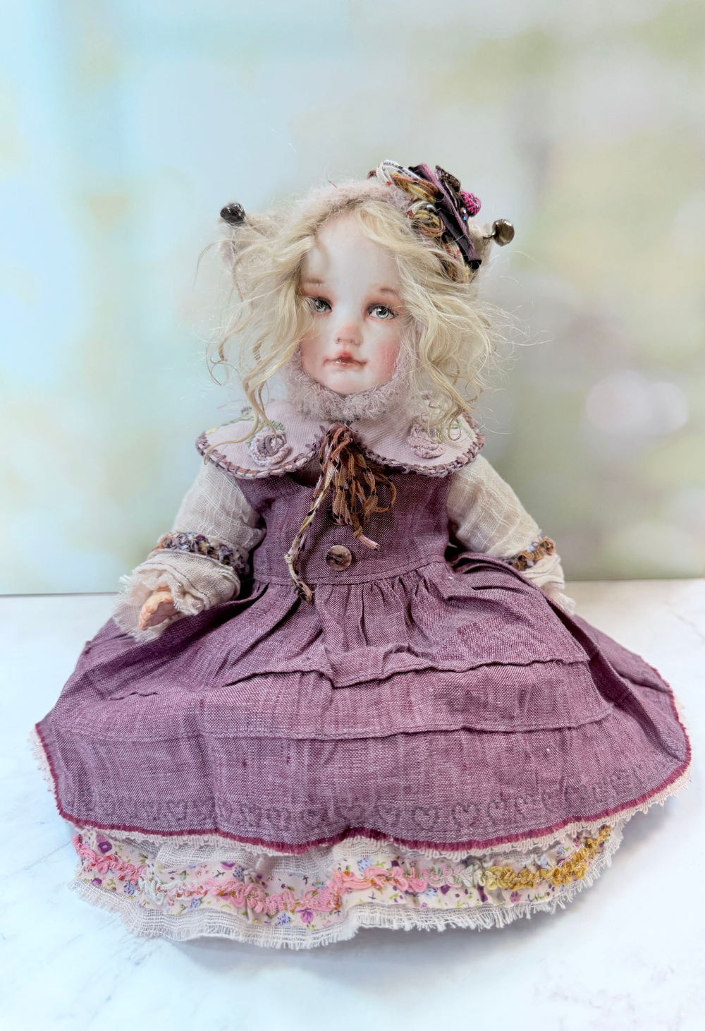 Авторская кукла Матильда - кошечка ручная работа от ND