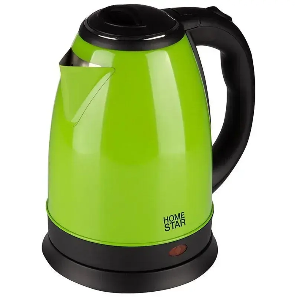 Чайник Homestar HS-1010 (1,8 л) электрический, стальной, зеленый