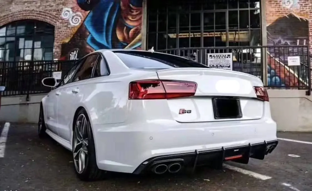 Карбоновый диффузор для AUDI S6 & A6 S-LINE & A6 AVANT 2016-2018 C7.5 Ауди обвес