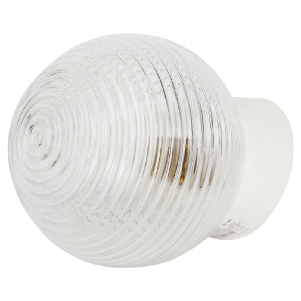 Светильник ЭРА НБП 01-60-004 с наклонным основанием Гранат стекло IP20 E27 max 60Вт D150 шар | Светильники ЖКХ IP20