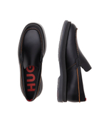 Кожаные мокасины HUGO - черный(50517275)