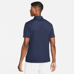 Мужское теннисное поло Nike Men's Court Dri-Fit Solid Polo - небесный