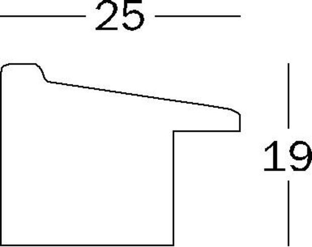 WALTHER EN030N 20x30 Bohemian полистирол (венге) ф/рамка
