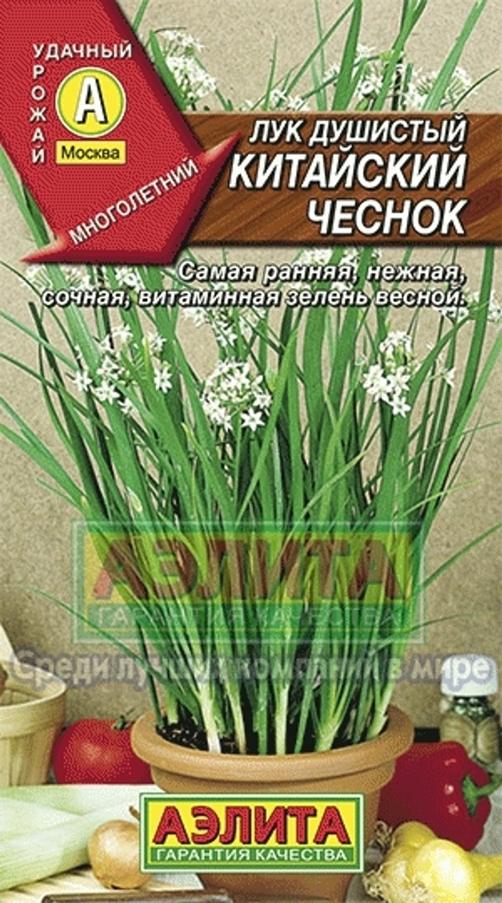 Лук душистый Китайский чеснок многолетний Аэлита