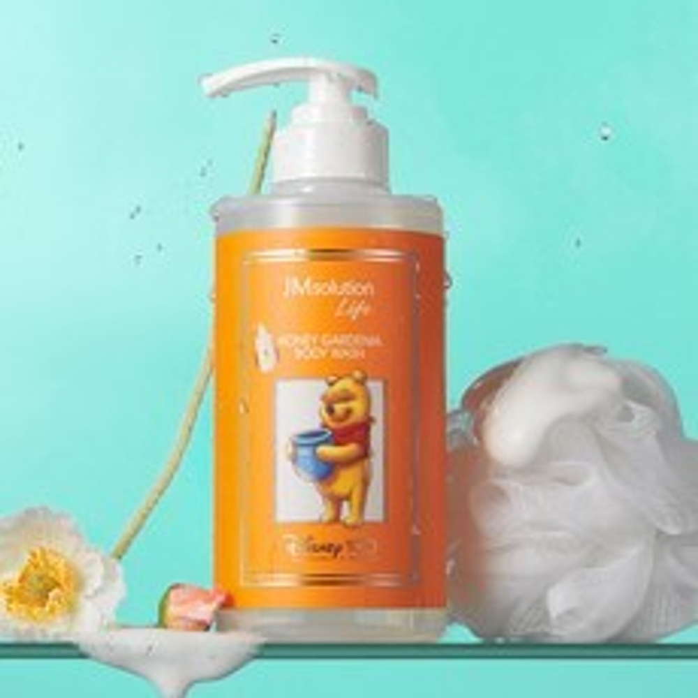 JMSolution Life Honey Gardenia Body Wash Disney питательный гель для душа с медом и гарденией