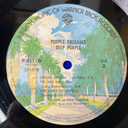 Винтажная виниловая пластинка LP Deep Purple Purple Passages (Japan 1974) (No Obi) Mandrake Root