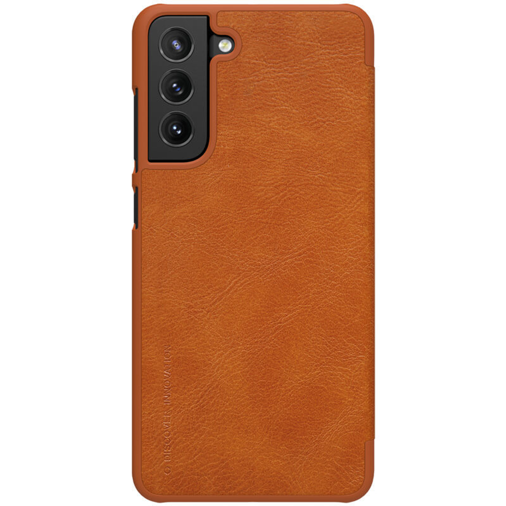 Кожаный чехол-книжка Nillkin Leather Qin для Samsung Galaxy S21 FE