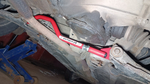 Усилитель жесткости нижний (регулируемый) Chevrolet Lanos, Zaz Chanse 1,5