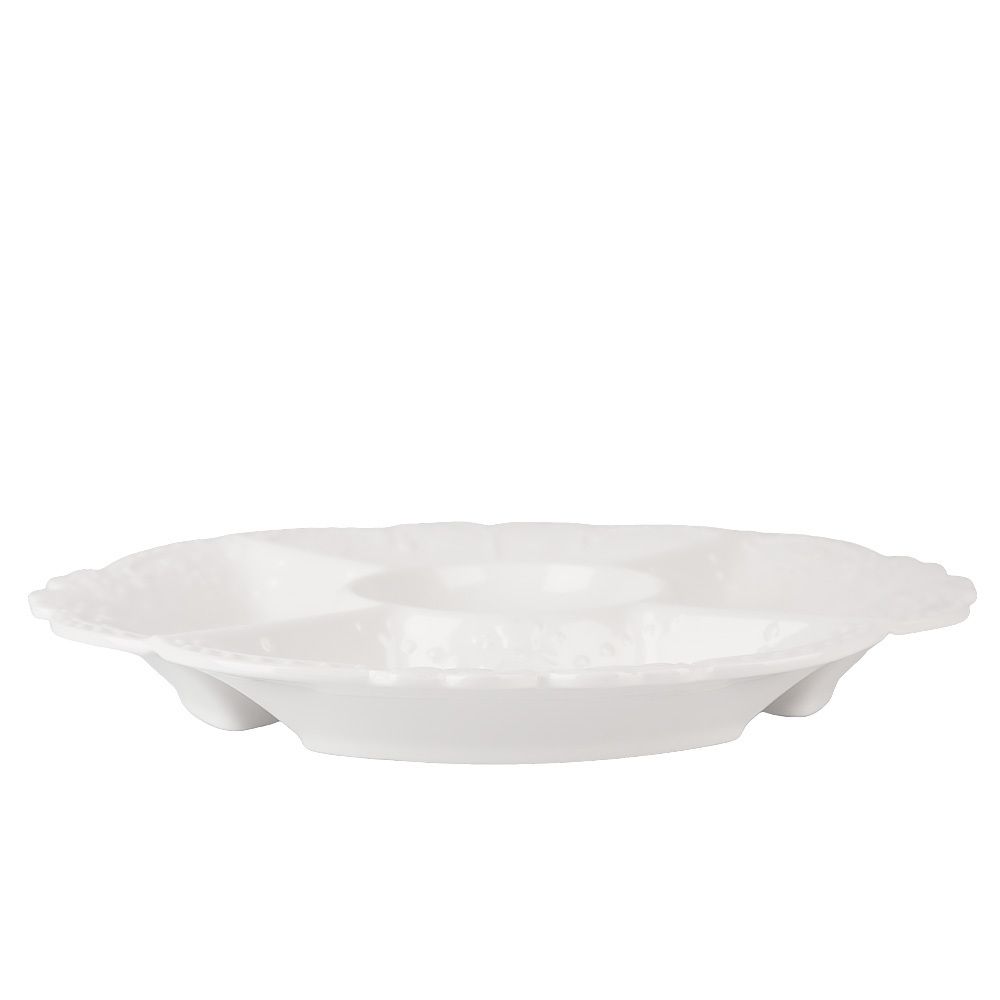 Менажница " " 27х27х3см (min5) (фарфор) (транспортная упаковка)