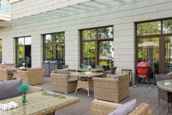 "Капучино" кресло из искусственного ротанга, цвет соломенный