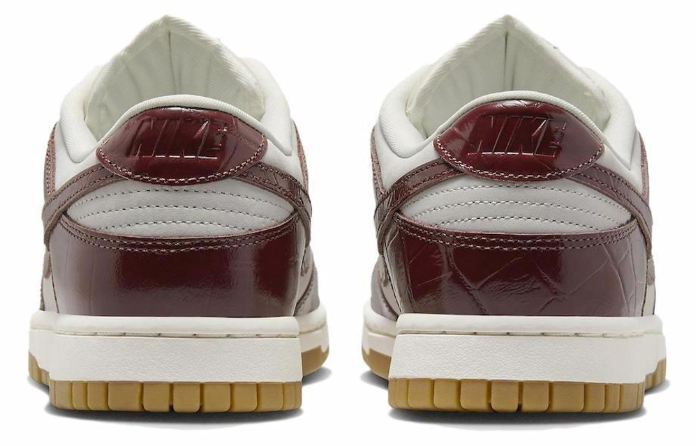 Кроссовки Nike Dunk Wmnsteam Red Croc (Женская размерная сетка)