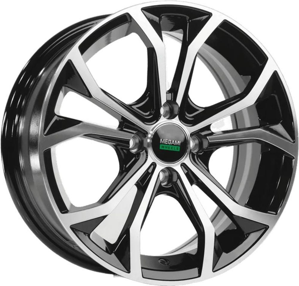 Megami MGM-33 6x14 4x98 ET 35 Dia 58.6 (BKF)