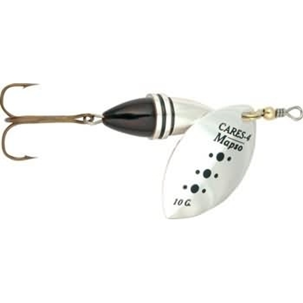 Блесна вертушка CARES, 4, OR, 10 гр 67 мм