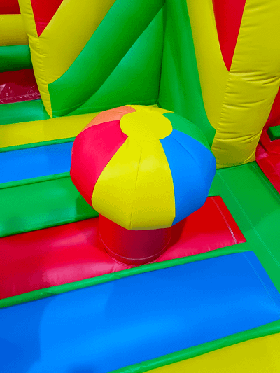 Коммерческий надувной батут «Сафари-джунгли ЭКСТРА», 5*5*2,5 м.