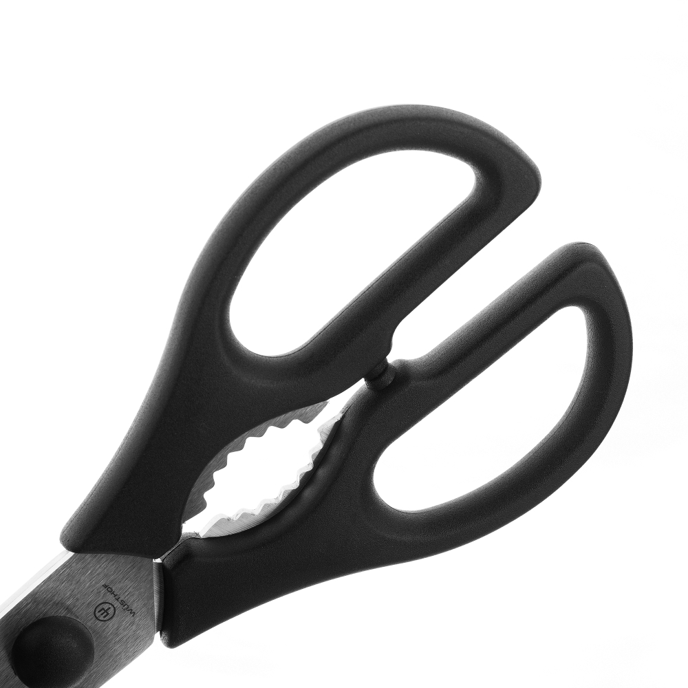 Набор ножей 5шт с ножницами и мусатом в подставке Wuesthof Classic Ikon