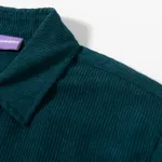 Рубашка YMKASHIX Velvet Button Изумрудная