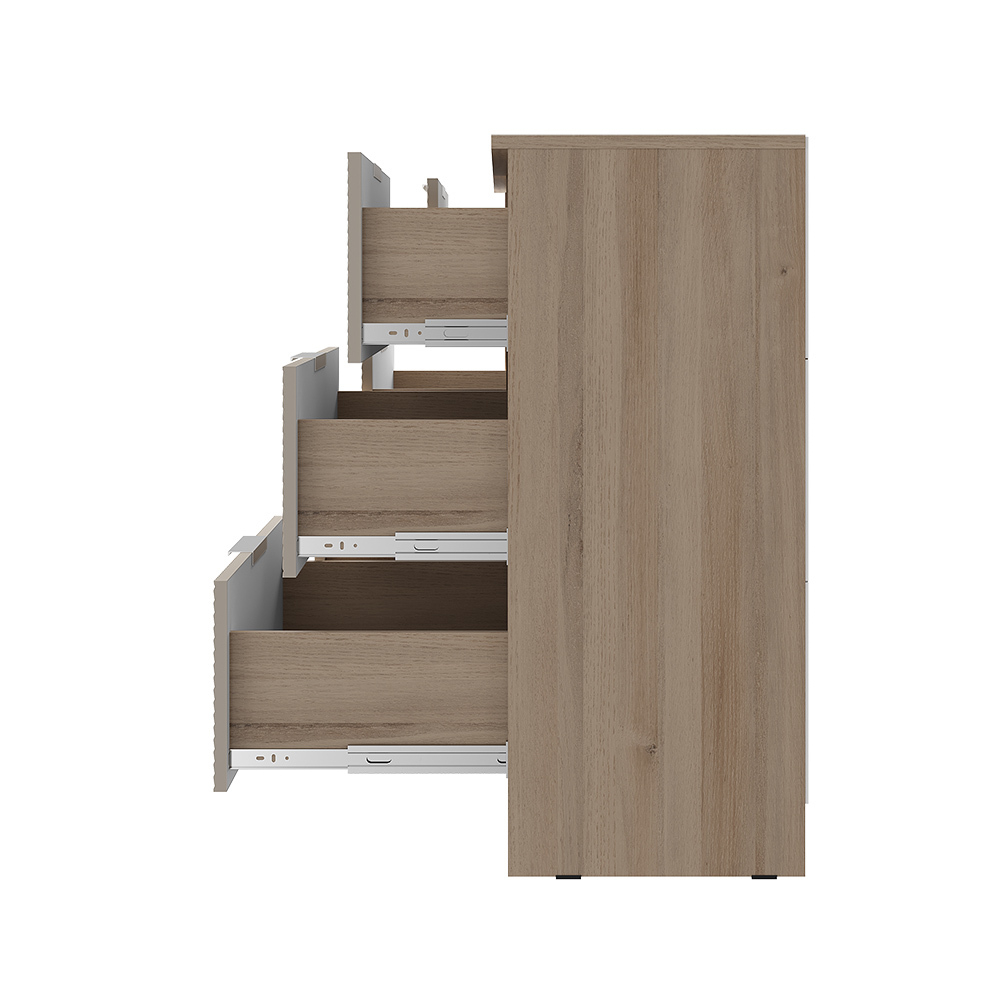 Комод Эмилия КМ-04, Дуб смоки, Айриш