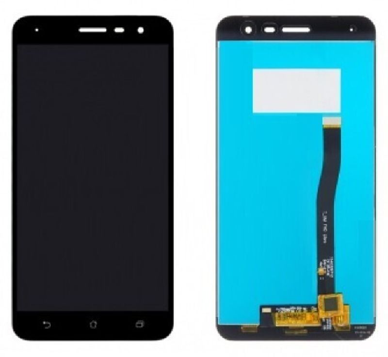 Дисплей для Asus ZE552KL в сборе с тачскрином на рамке (Gold)