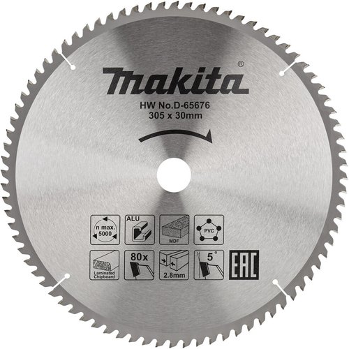 Диск п/п Makita 305*30*80   (D-65676) универсальный