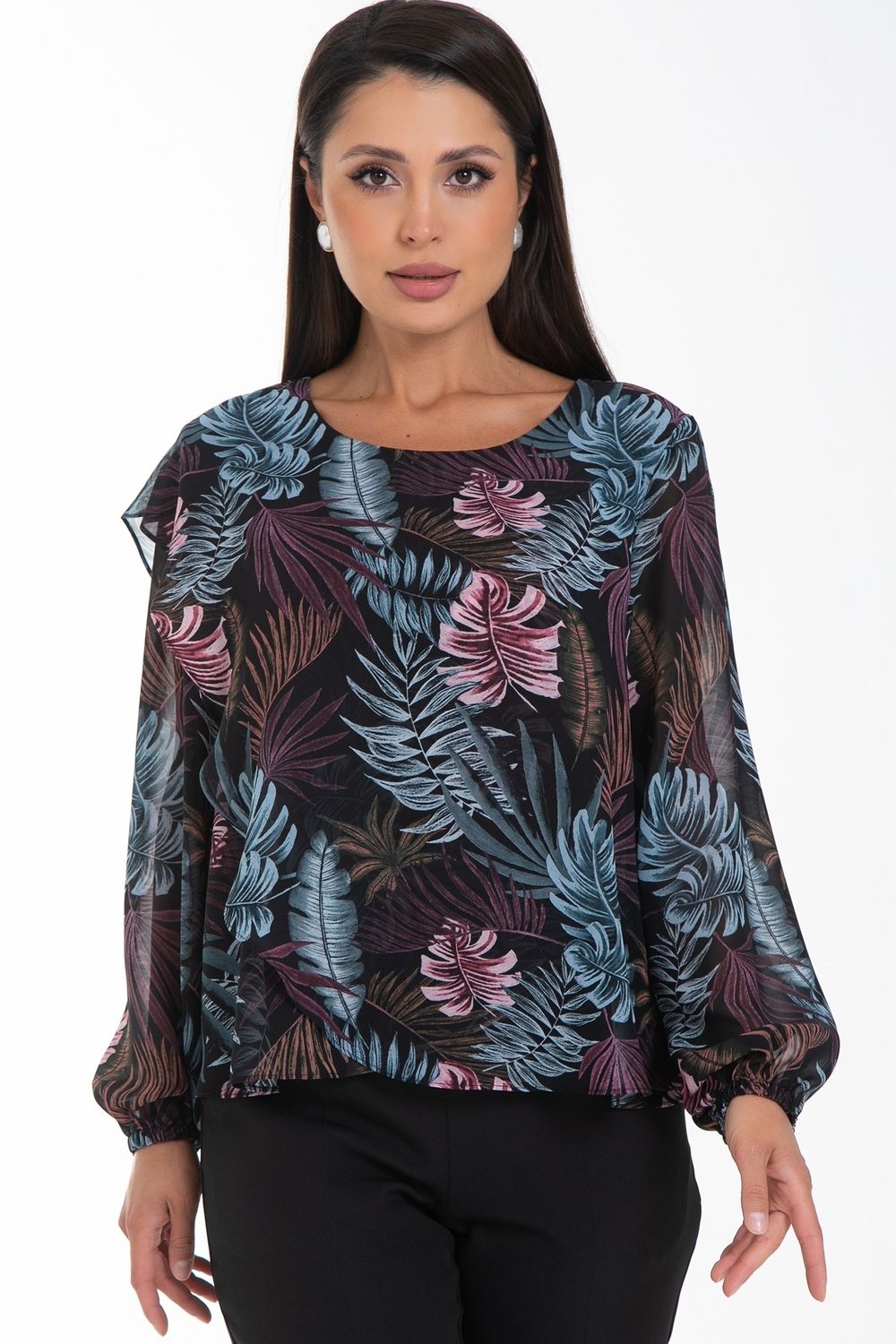 Блуза Красивая из шифона (люкс) Diolche