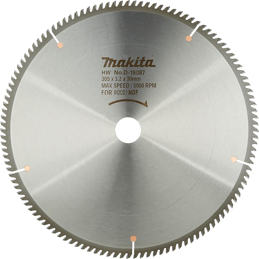 Пильный диск по MDF 305х30/15,88х3,2 мм/120 Makita D-19087