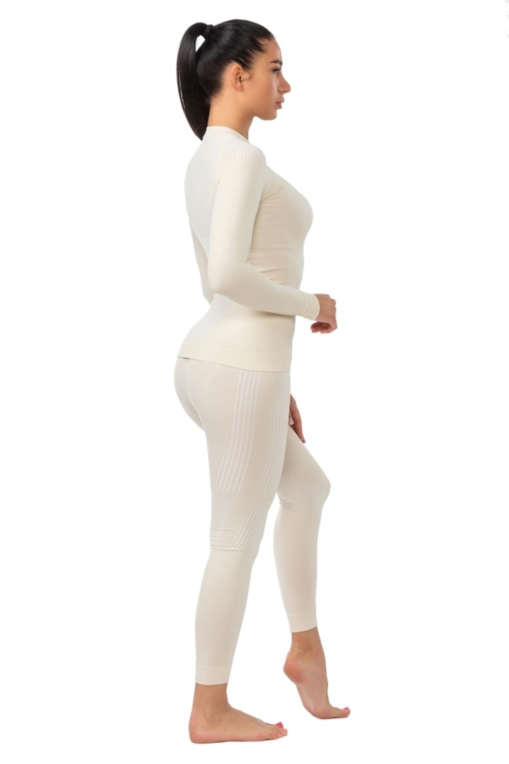 F10 / Комплект / Женский / Бежевый