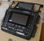 Магнитола + сенсорный климат для Nissan Patrol Y62, Infiniti QX56/QX80 2010-2019 (поддержка Bose, 360 и мониторов) - Carmedia ZF-2001-DSP монитор 8" на Android 9, 4/64ГБ