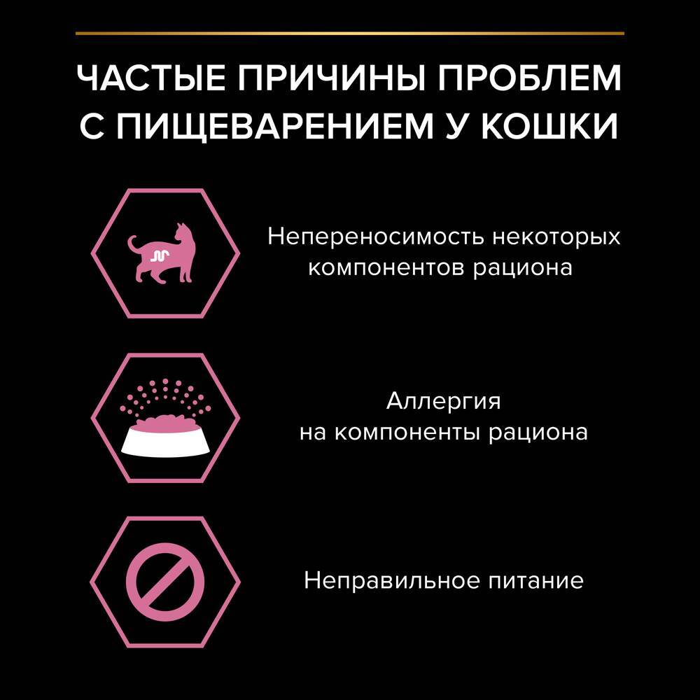Корм сухой Ягнёнок для кошек с чувствительным пищеварением и привередливых к еде, 10кг Pro Plan деликат РАЗВЕСНОЙ