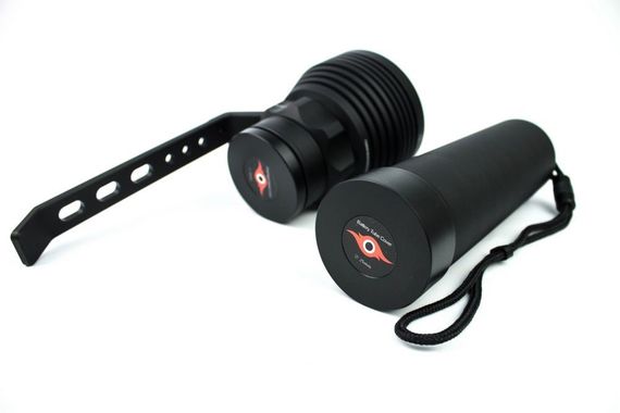 Фонарь для дайвинга Ferei Shark W168 LED: 3хCREE XHP-70 холодный свет