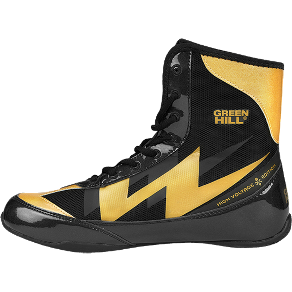 Боксерки Green Hill Storm Black/Gold