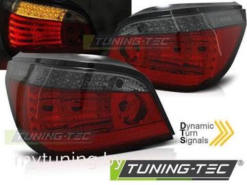 Задние фонари для BMW 5 E60 (07-10) LED Red Smoke
