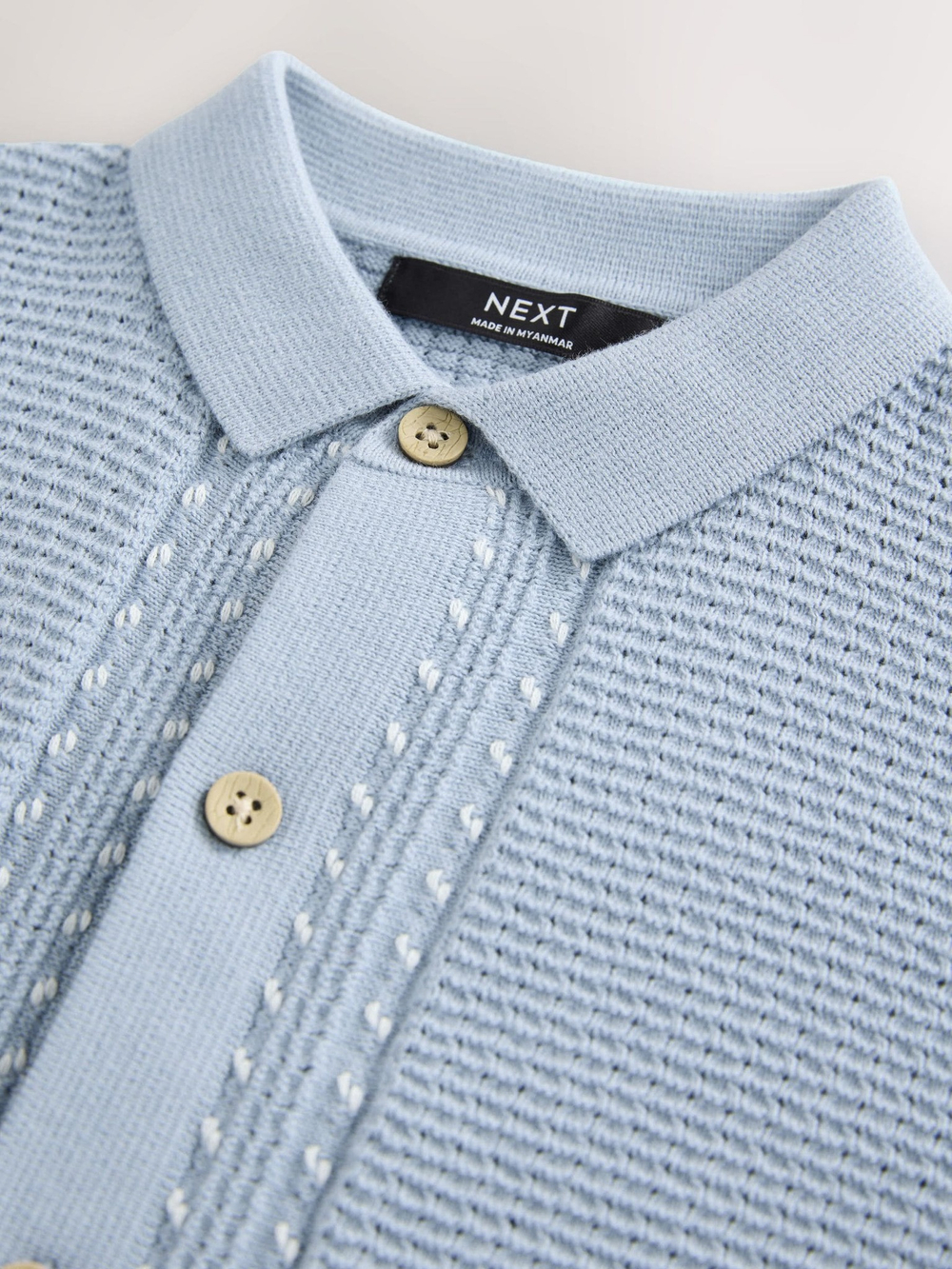 Кардиган с коротким рукавом для мальчика Next E27-916, Голубой