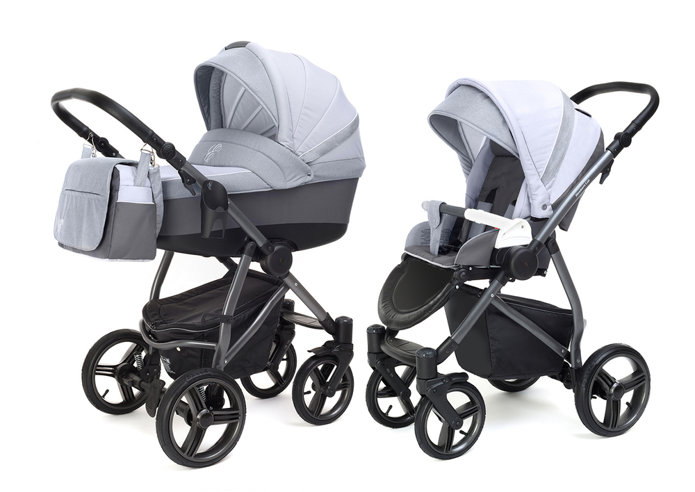 Коляска 2 в 1 Esspero Grand Newborn Lux (шасси Graphite)