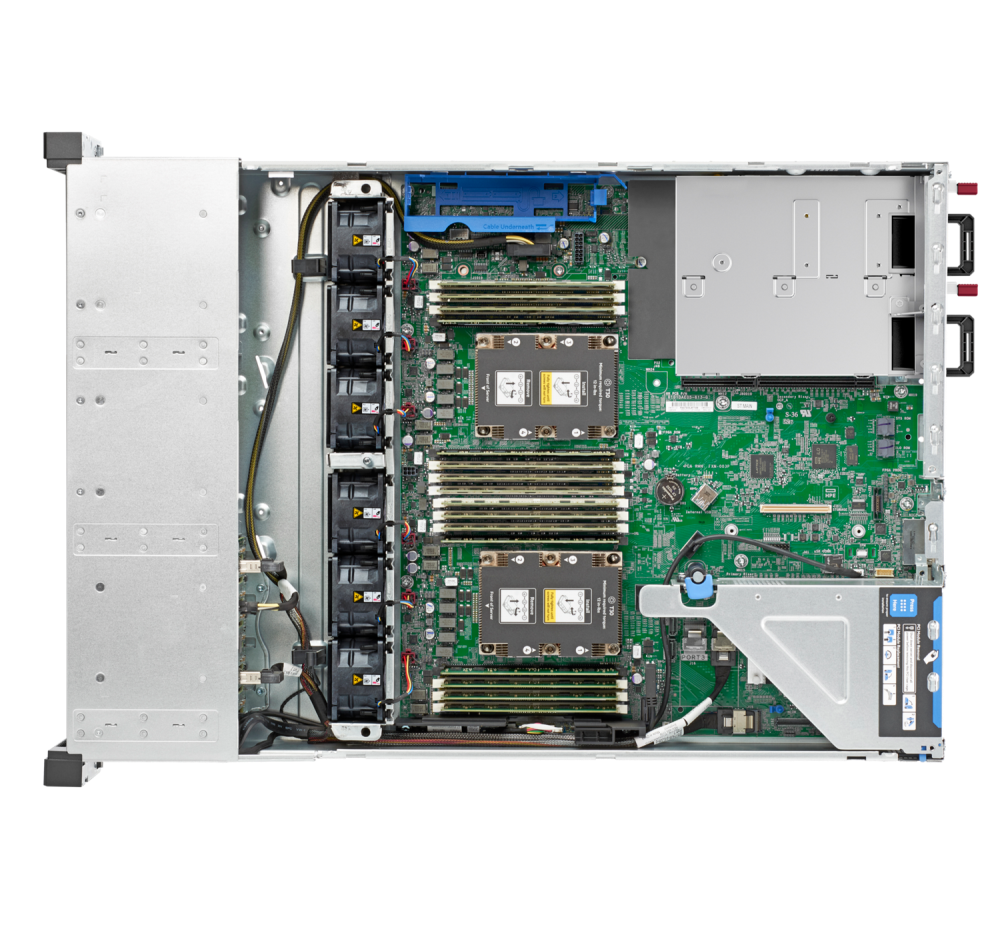 Стоечный сервер - HP Enterprise ProLiant DL180  Gen10, 2U, 8x 2.5“, 1x Xeon[4210R] 10 Cores, 16Gb, P35519-B21