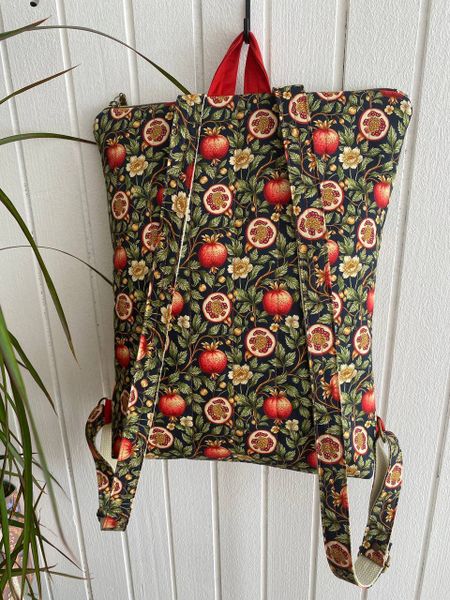 В ПУТИ, ГРАНАТ НА ЧЕРНОМ, 100% хлопок, ширина 110 см 9