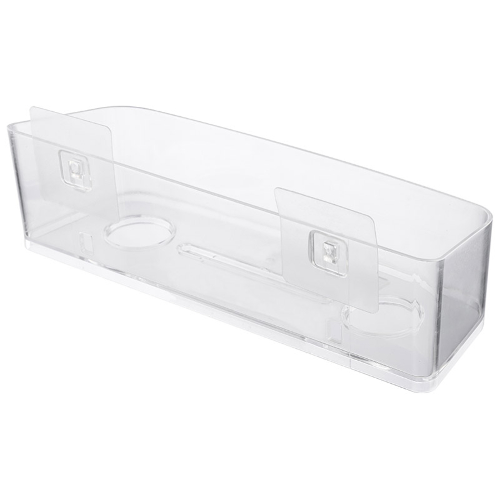 Полка для ванной подвесная "Crystal", 29,5*10,5*8см