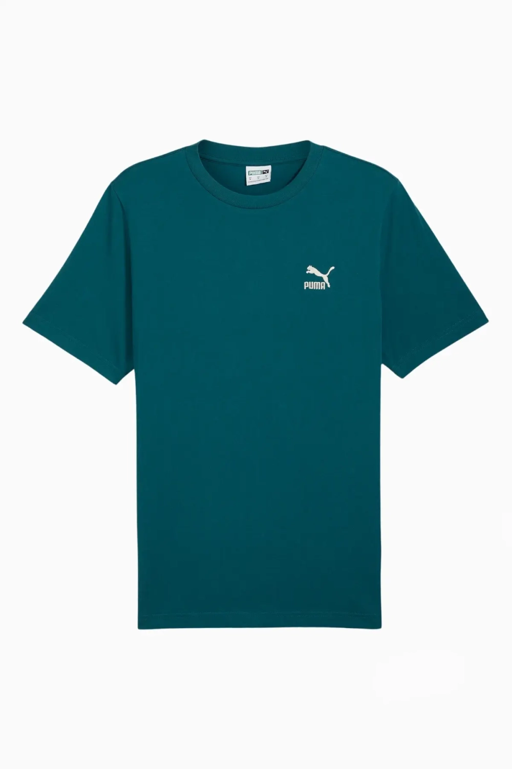 Футболка Puma Classics Small Logo Tee - зеленый