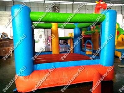 Надувной батут "Кубик" 4*4*2,5 м