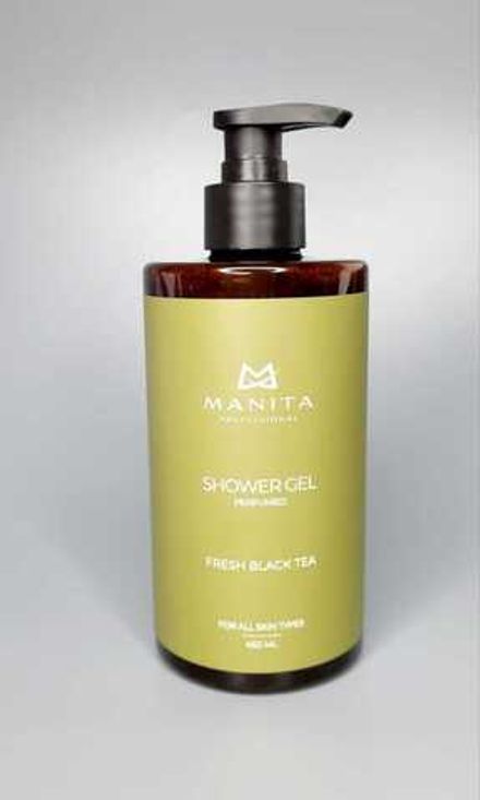 Manita Professional Гель для душа парфюмированный Fresh Black Tea, 460мл