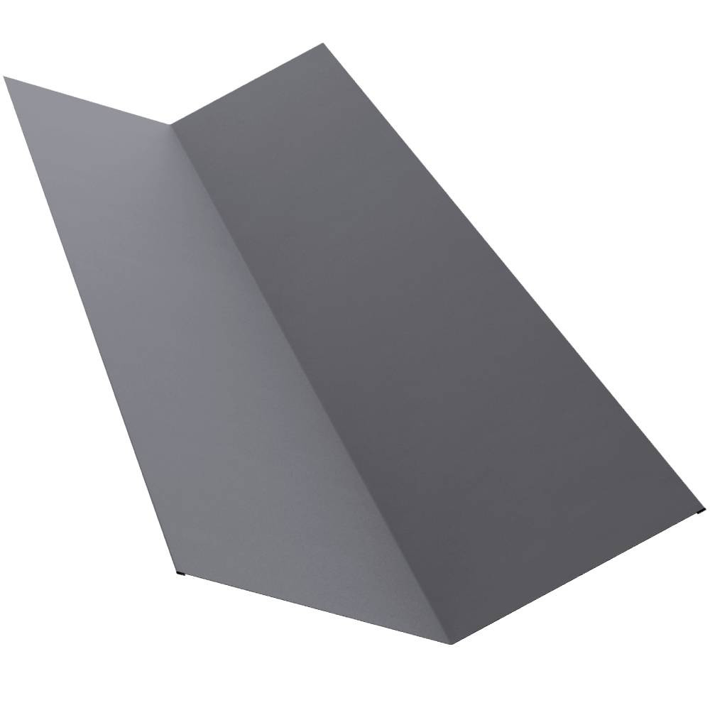 Ендова верхняя Grand Line Drap TX 0,45 Ral 7004 145х145 мм резка