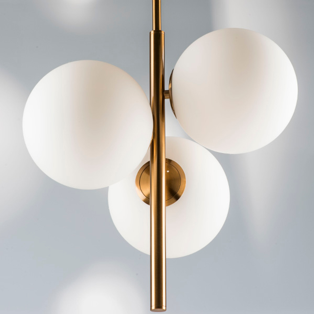 815031 Люстра CROCO 3х40W E14 ЛАТУНЬ