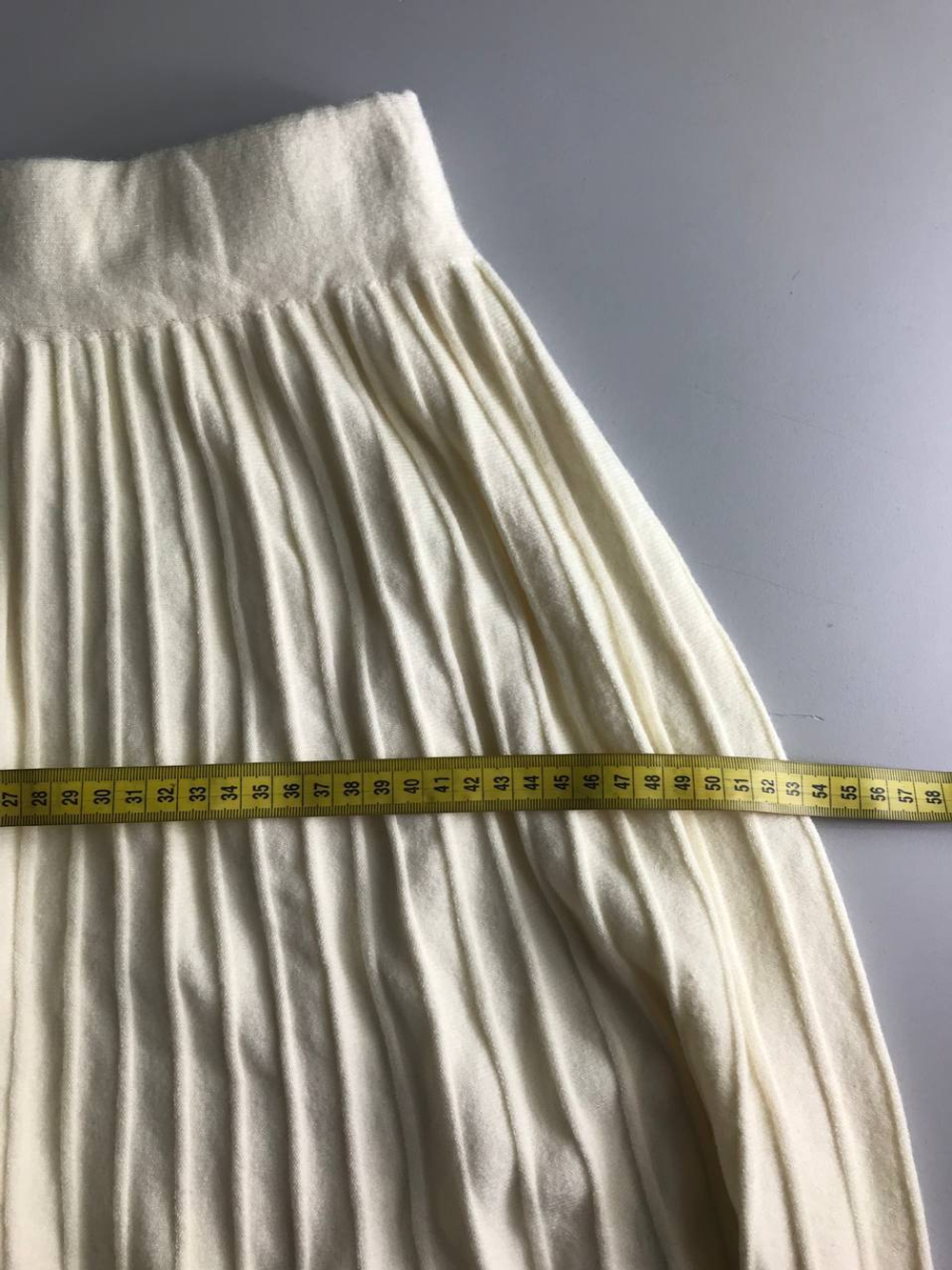 Юбка плиссе уютная, визуально на 54/56 размер