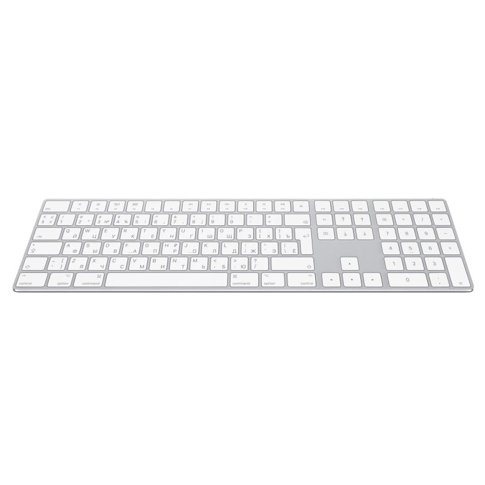 Беспроводная клавиатура Apple Magic Keyboard с цифровой панелью (Lightning) (Серебристый | Silver)