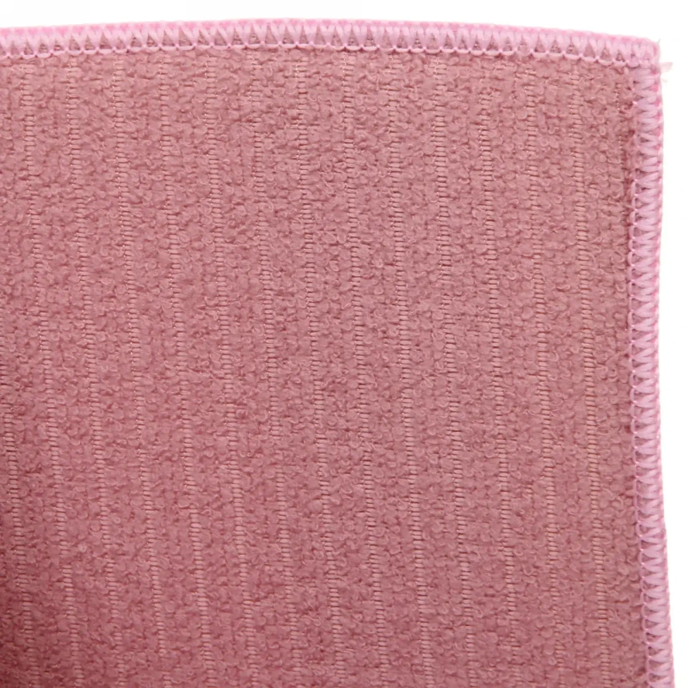 Коврик для сушки посуды 38*50см «Полоски» розовый