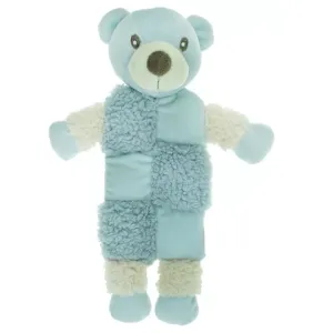 Игрушка для собак AROMADOG Мишка 20 см с 3 пищалками голубой