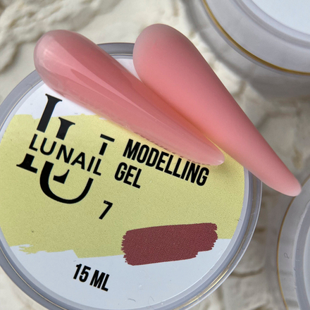 Моделирующий гель Lunail "Modelling gel" 7 (15 мл)