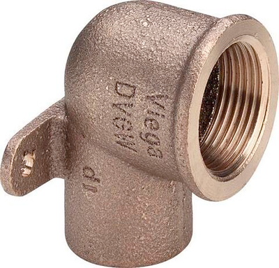 Водорозетка пайка-В с двумя точками крепления 15х1/2" Viega (Виега)